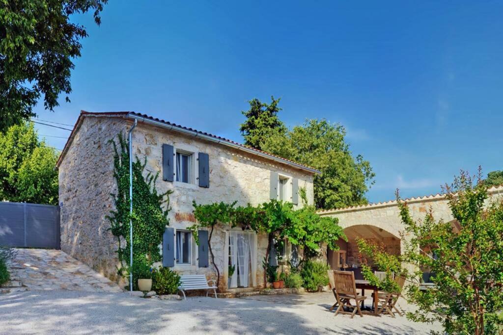 Ferienhaus Villa Alisia, Wunderschoenes Natursteinhaus Bei Porec, Istrien, Kroatien Vranje Selo Exterior foto